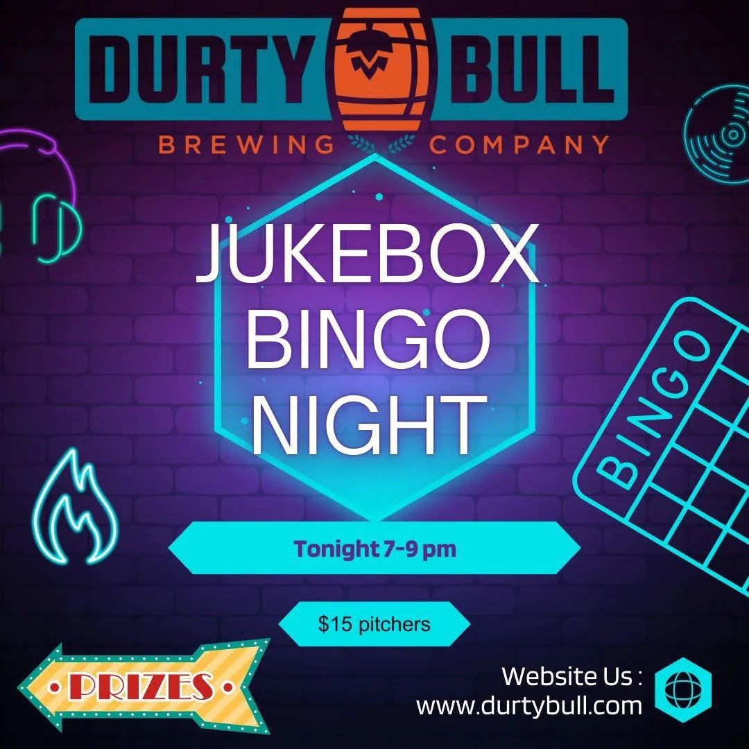 Need a midweek pick-me-up? 🍻🎶
Jukebox Bingo + $15 beer pitchers tonight&hellip; say less.