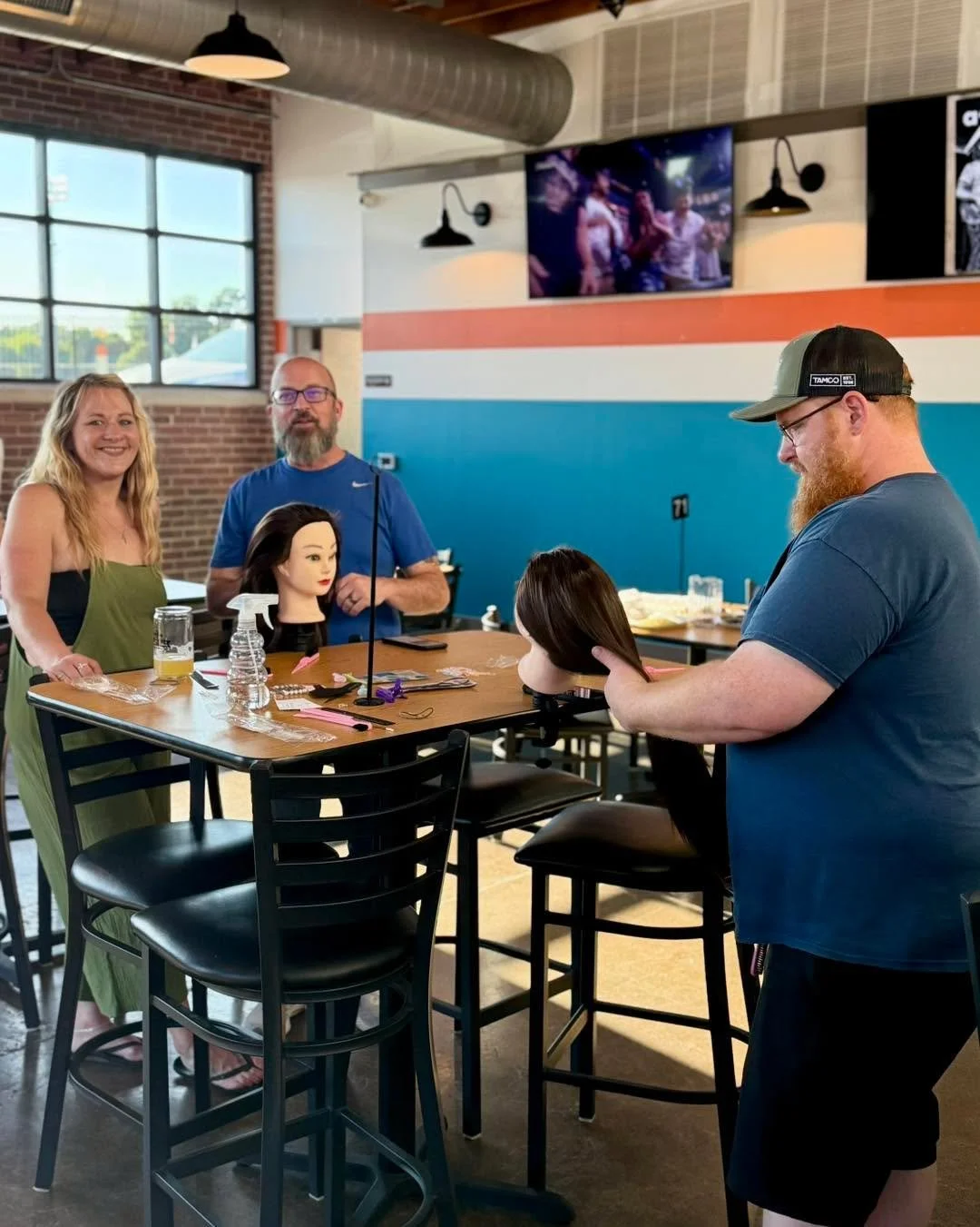 Such a great turnout for our Daddy &amp; Me: Brews and Do&rsquo;s event at the brewery! 🍻✂️

Shoutout to Molly with Faded Shaves &amp; Cuts for coming out and absolutely killing it &mdash; these dads did AWESOME! 🔥🙌