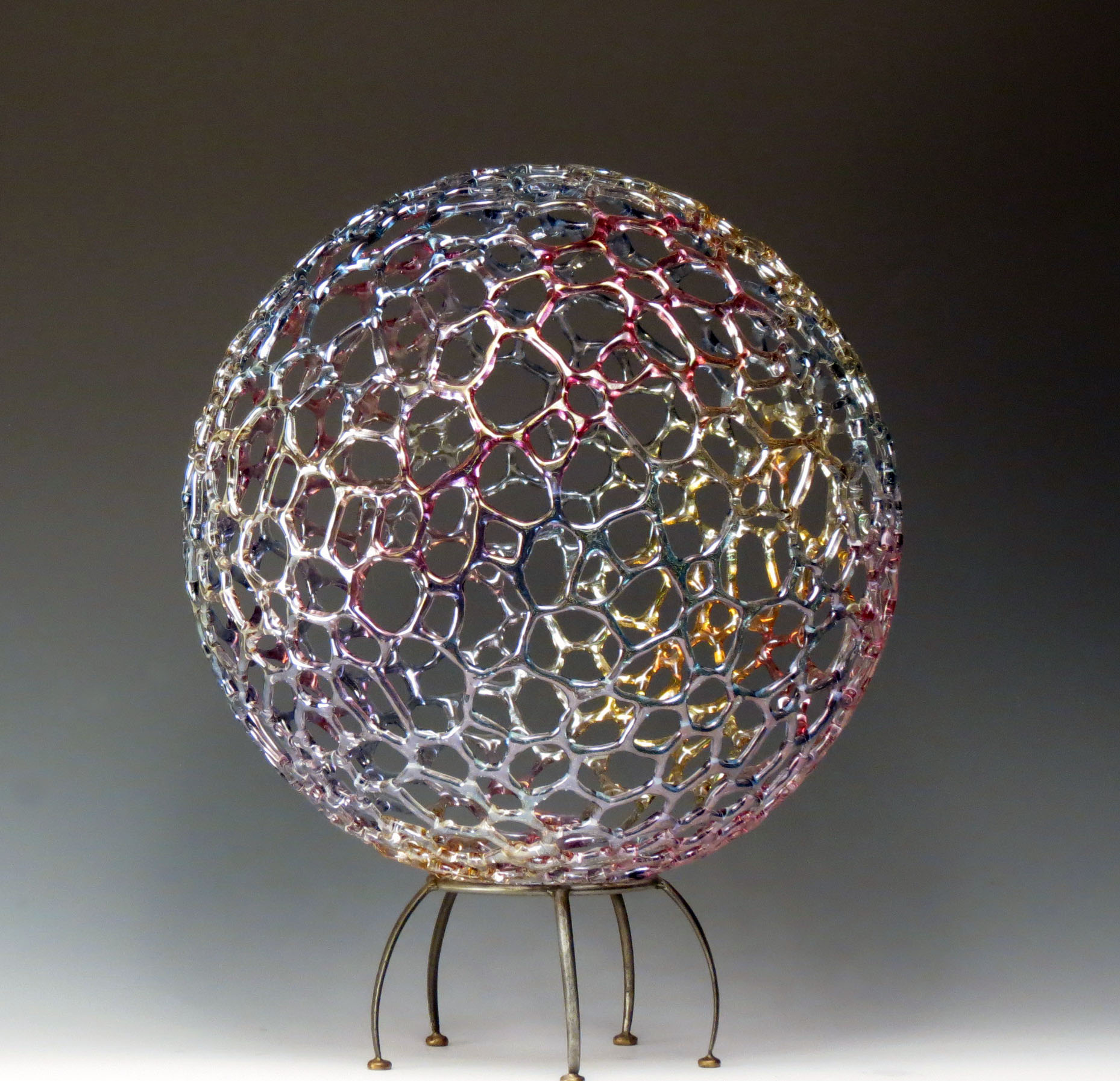 Rainbow Mottled Sphere