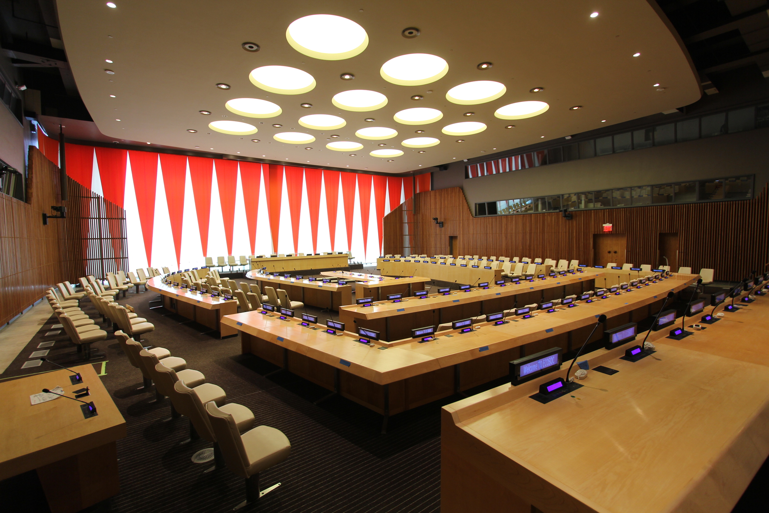 United Nations ECOSOC Council Chamber
