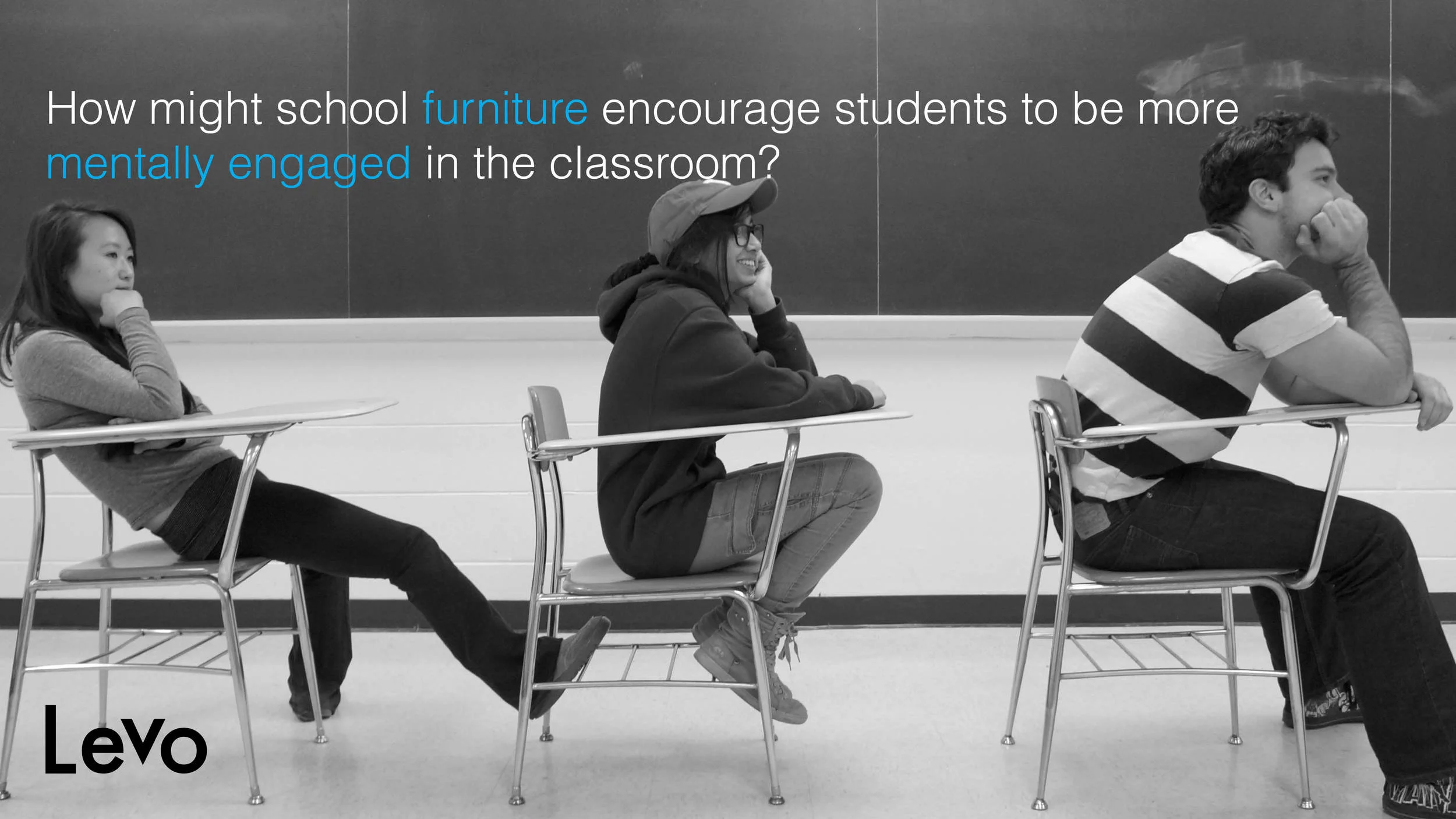 A standing desk for secondary classroom environments
