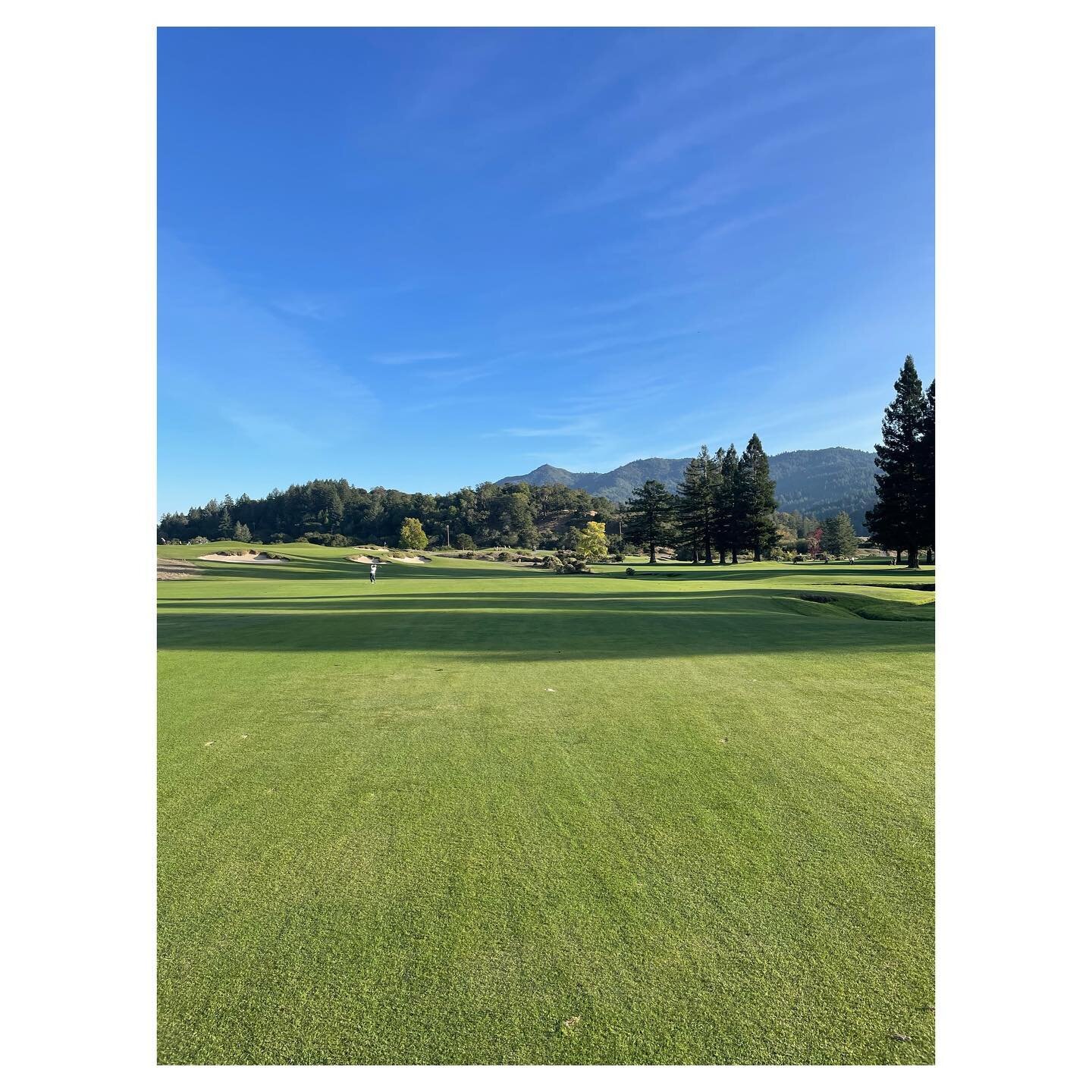 10.30.23 // tucked neatly into the Bon Tempe meadow in the mountains surrounding Fairfax, CA sits Meadow Club - Alister MacKenzie&rsquo;s first design in the US. Superb architecture in this serene setting make for a golf experience that is, in my opi