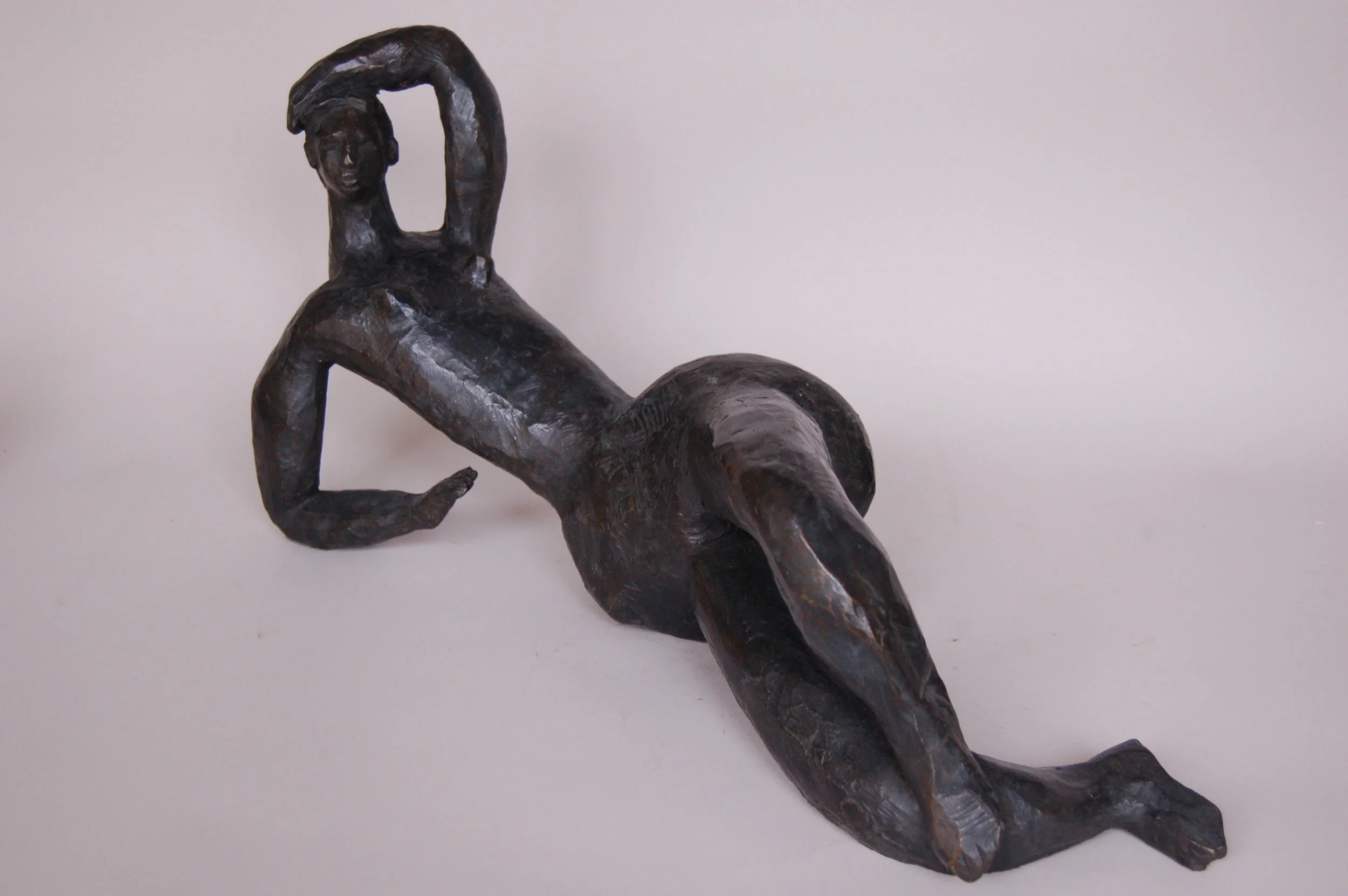  Reclining Nude 2003  Bronze Ed. of 7  14” x 12” x 6”  