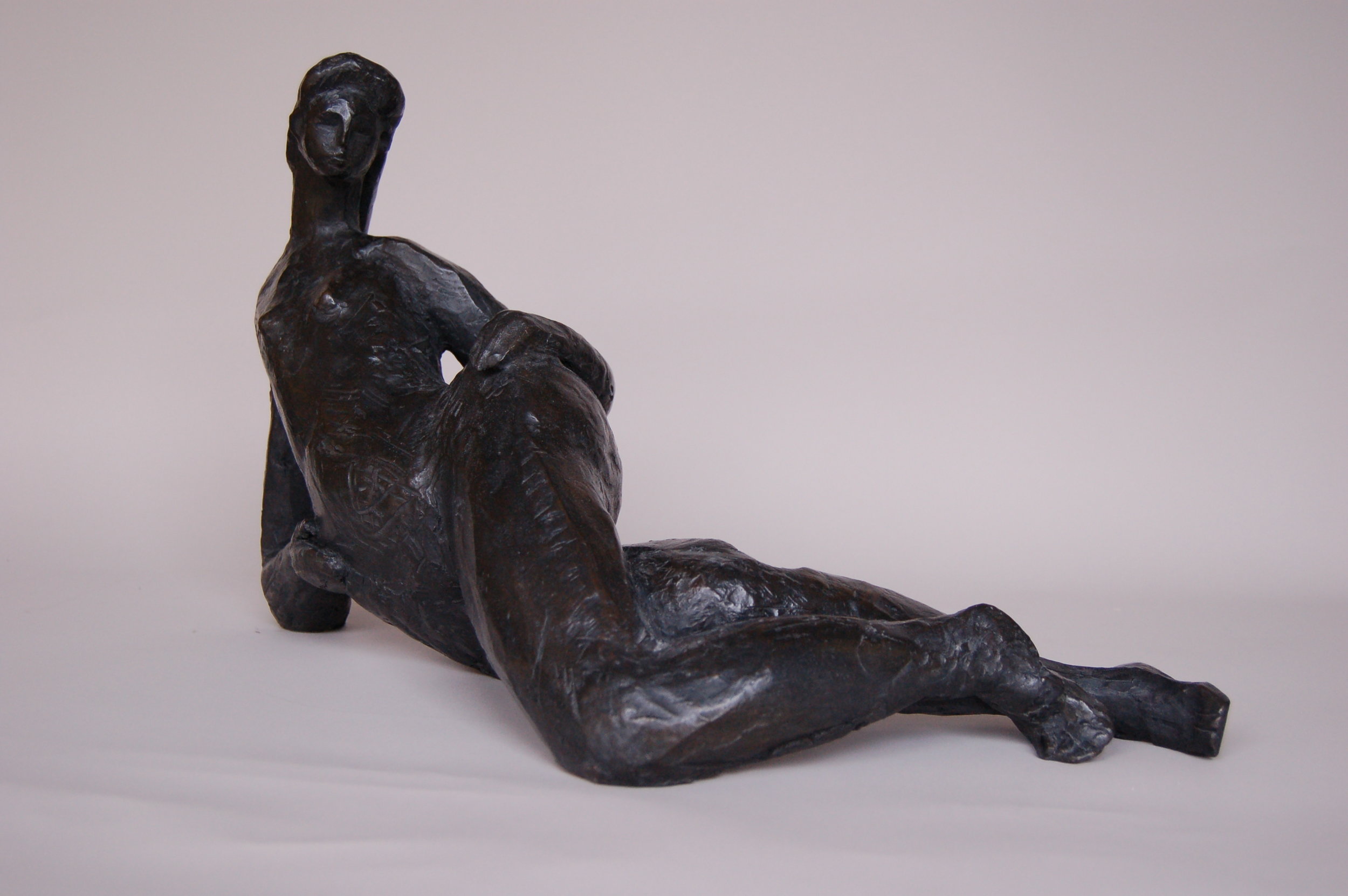  Reclining Nude II 2004  Bronze Ed. of 7  20” x 11½” x 7”  