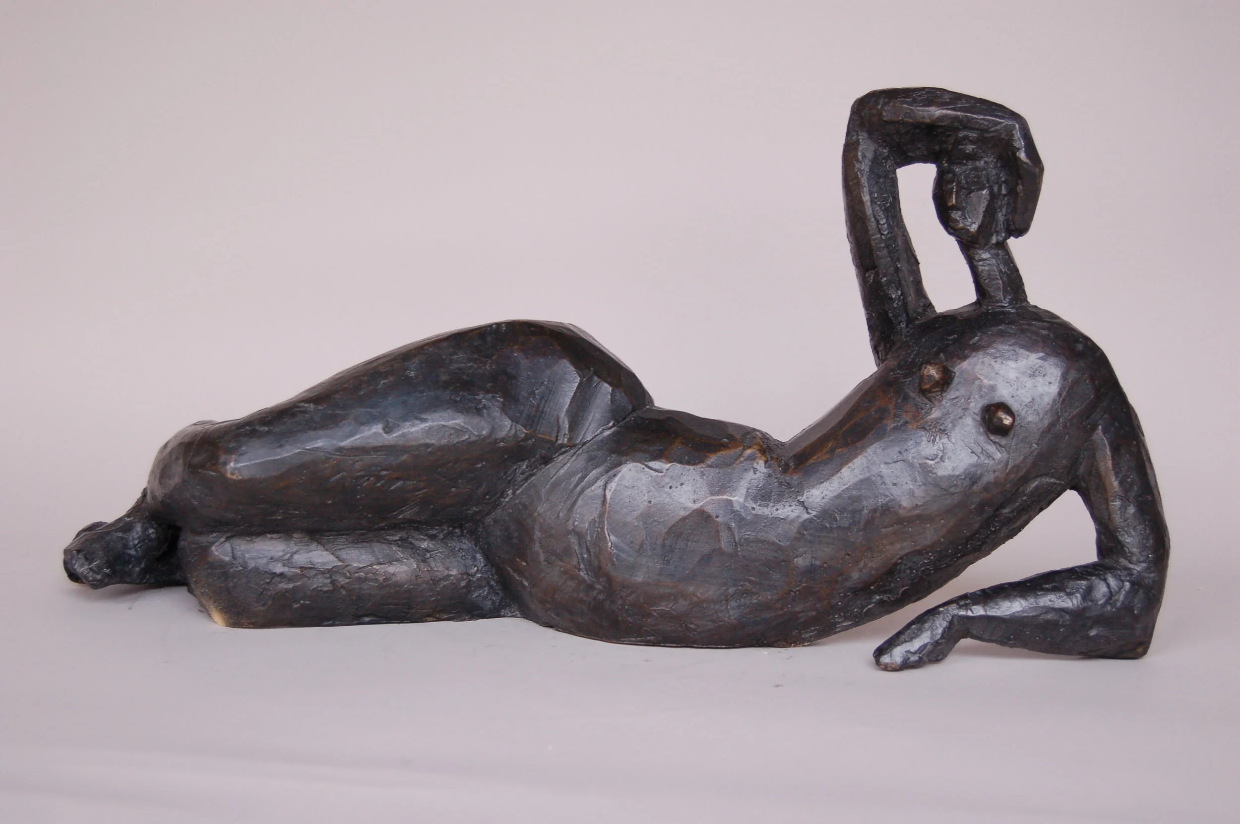  Nude with Long Neck 2004  Bronze Ed. of 7  21” x 12” x 8” 
