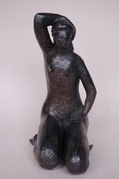  Kneeling Figure 2004  Bronze Ed. of 7  13” x 5½” x 8”  