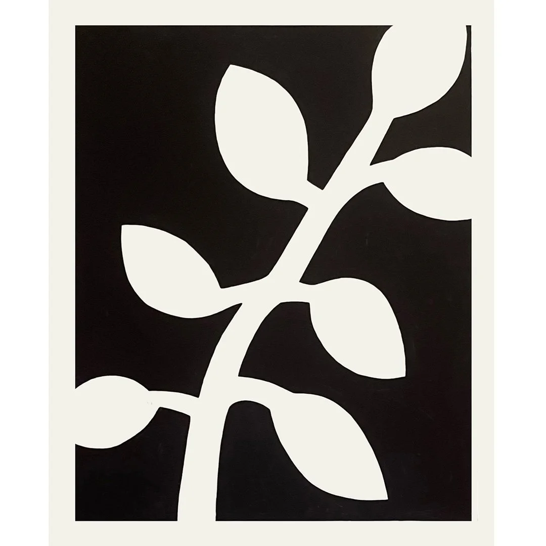  Getting There 2023  Gouache on Paper 54” x 44” 