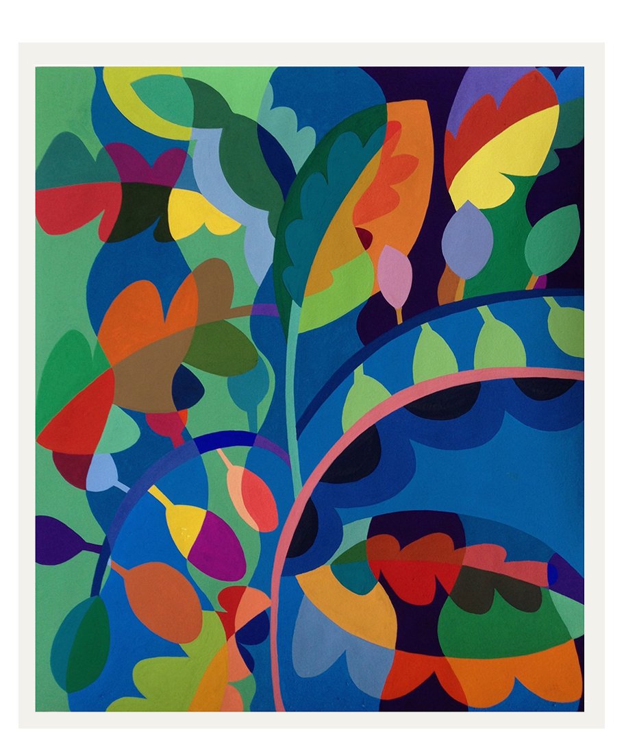  Another One 2013  Gouache on Paper 19 1/4” x 22 1/4” 