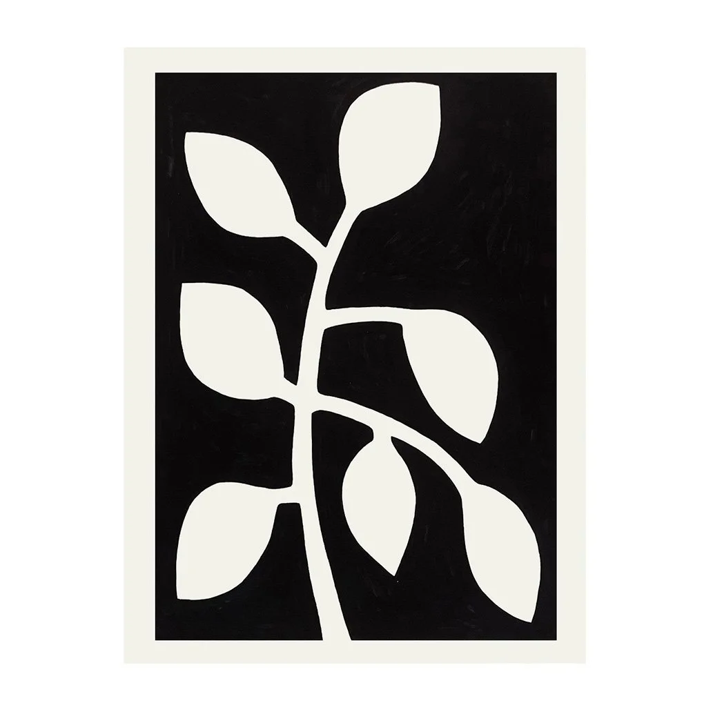  Dancing Branch 2023  Gouache on Paper  30” × 22” 