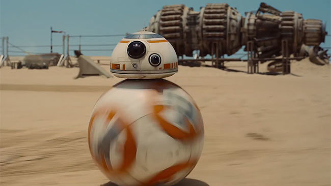 This is BB-8 from upcoming move Star Wars: The Force Awakens