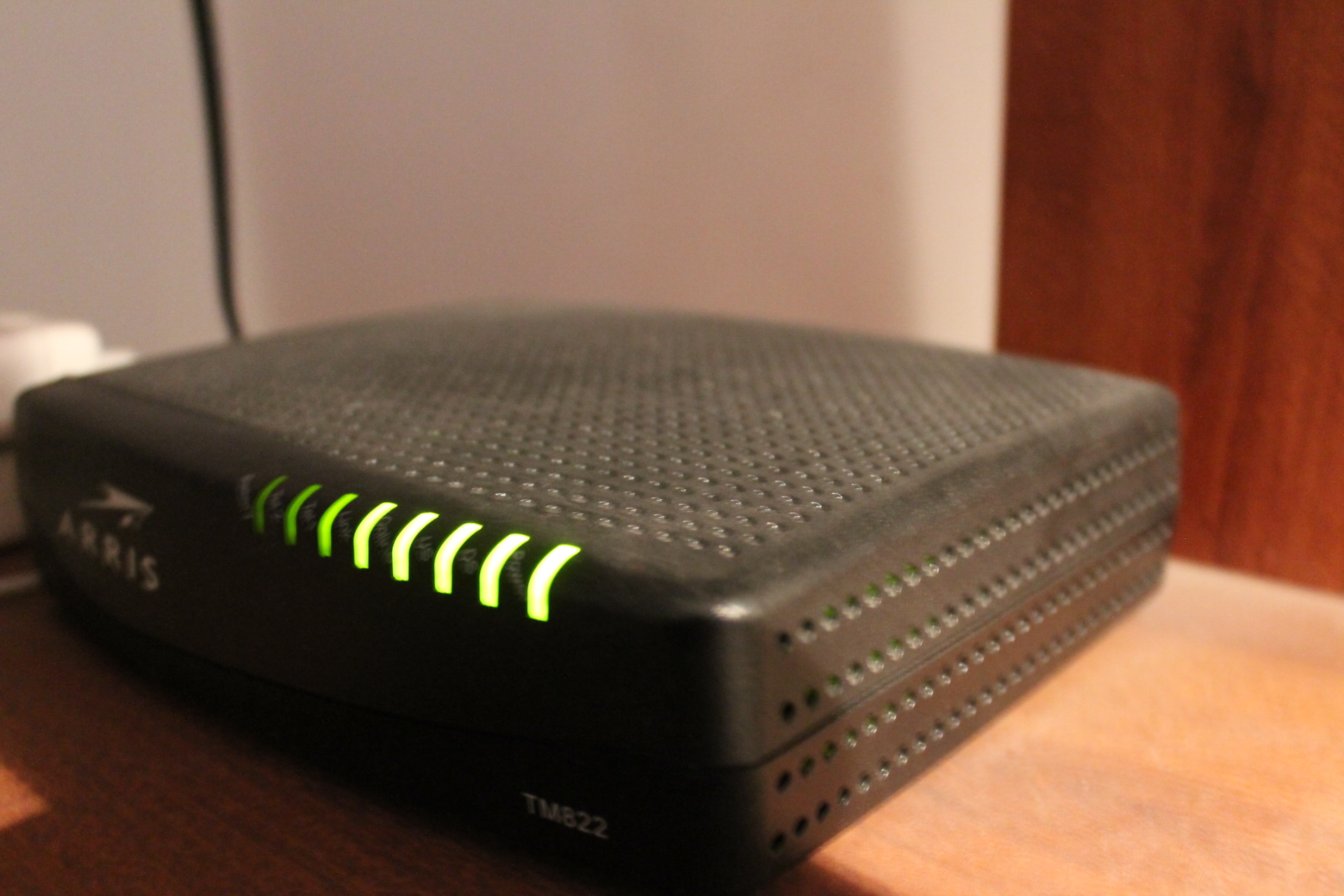That is one dusty modem
