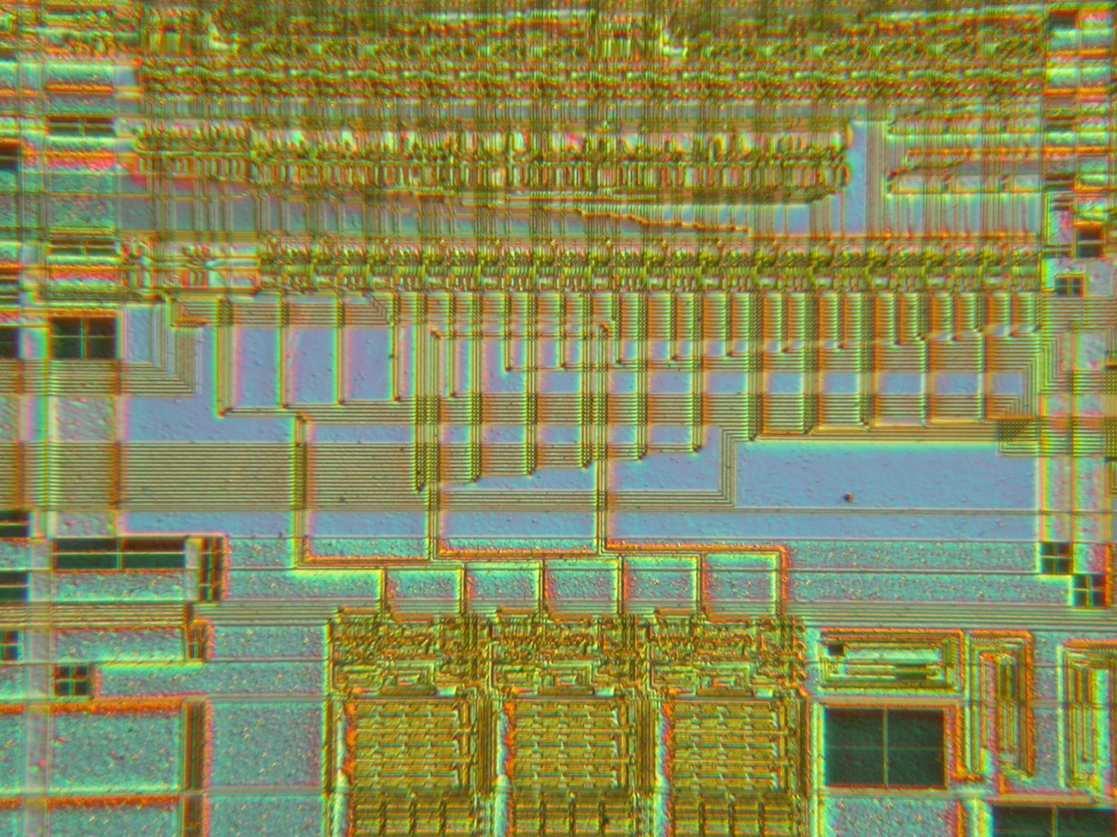 Inside the complex circuitry of the actual processor