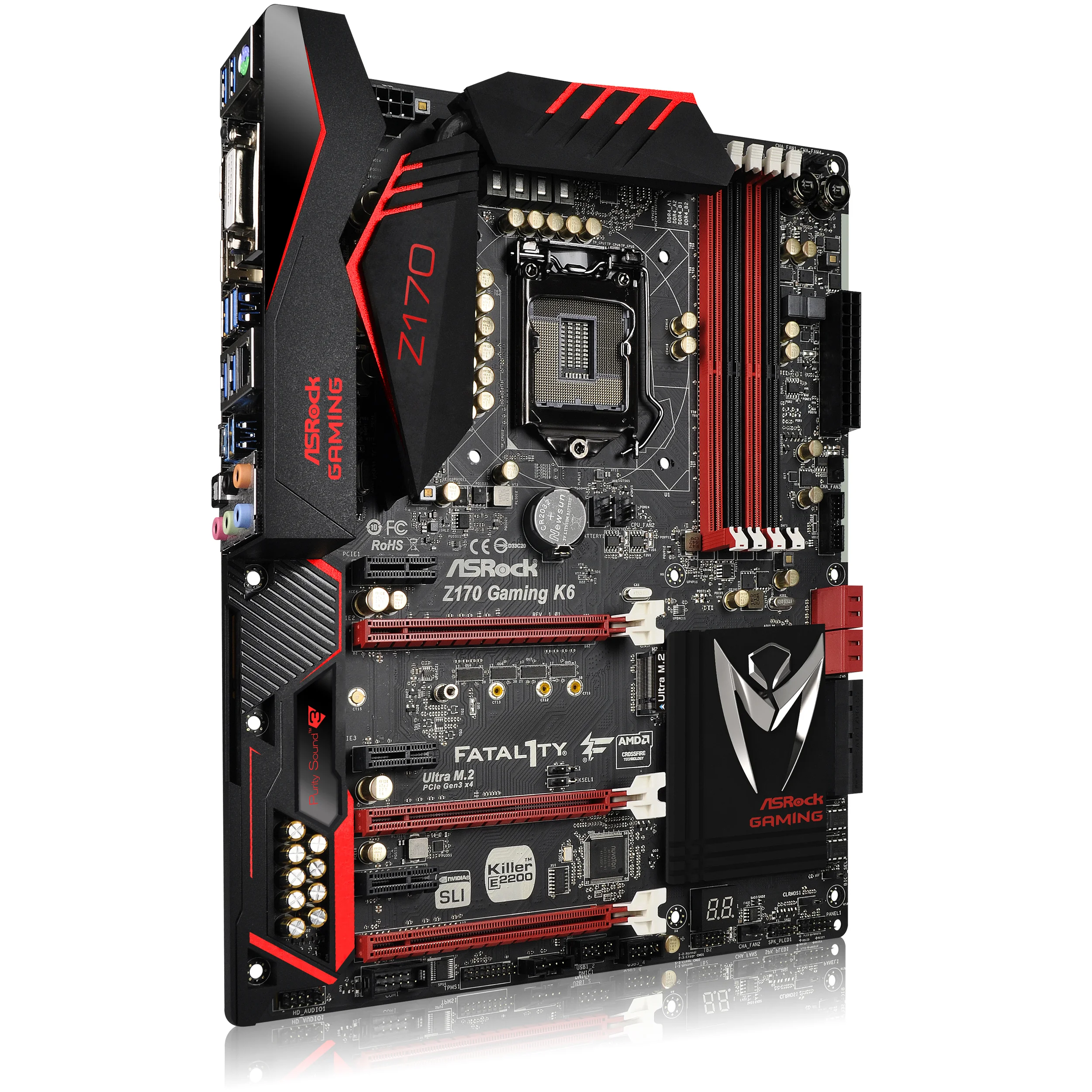 Here's you're typical Z170 motherboard,this shit is badass.