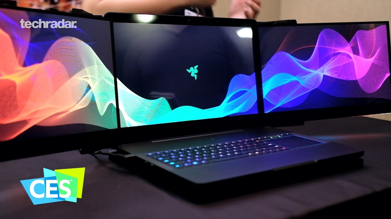 Three displays in one though