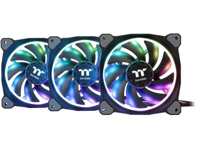 These are 120mm fans, with RGB LIGHTS!!!! 