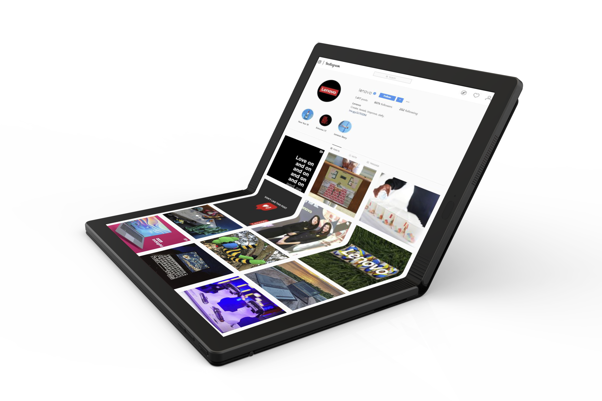 Ladies and Gentleman I Bring You The World's First Foldable PC, the ThinkPad X1 Fold