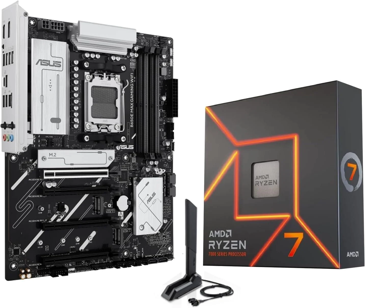 Amazon Find Hardware Find: AMD Ryzen 7 7700X CPU and ASUS B650E MAX Motherboard