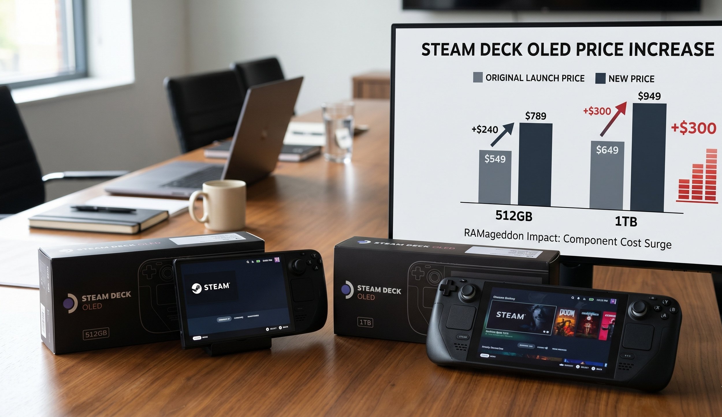 Let Me Explain Valve Steam Deck OLED Price Hike