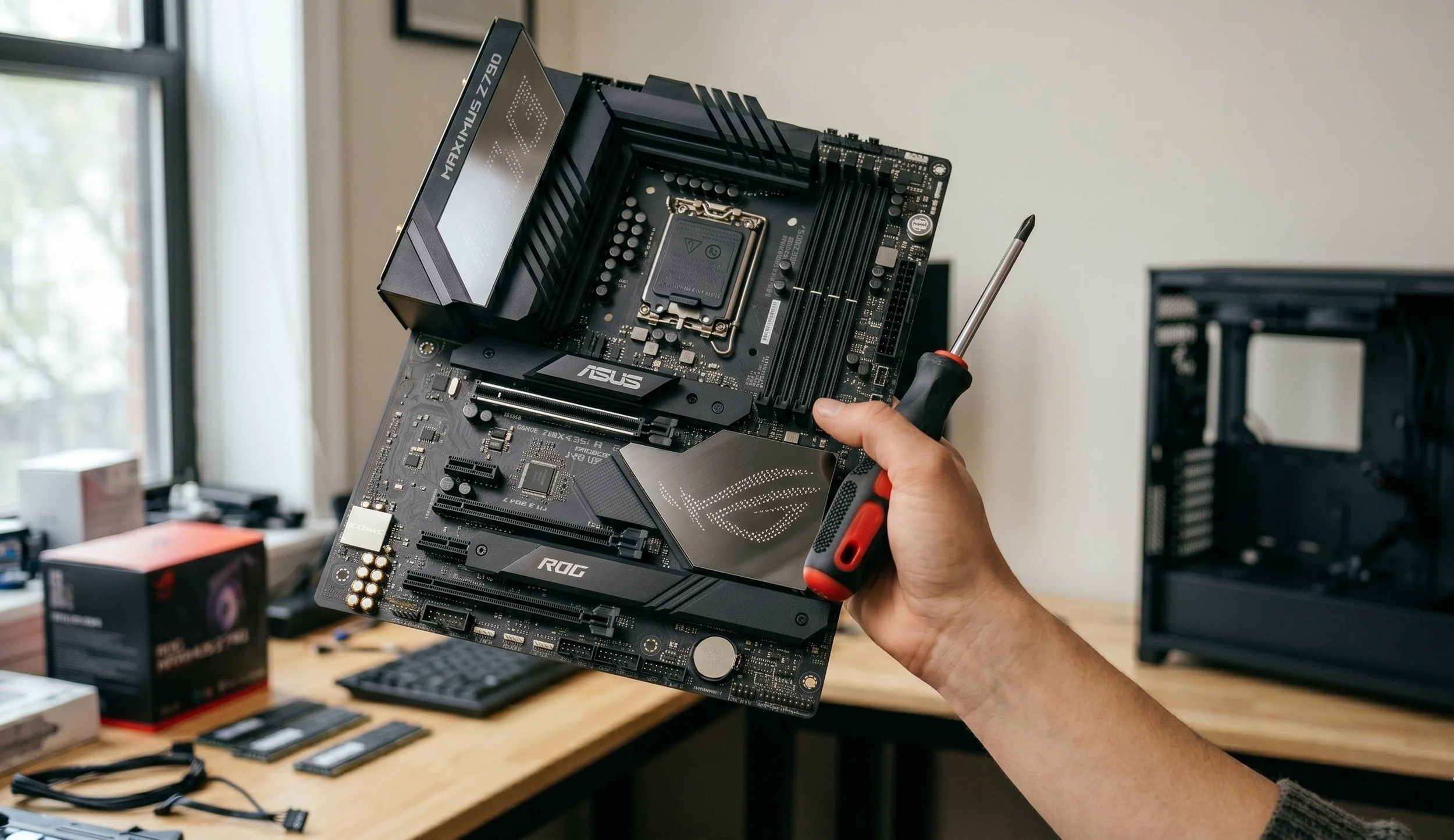 Here's How to Properly Install a Motherboard