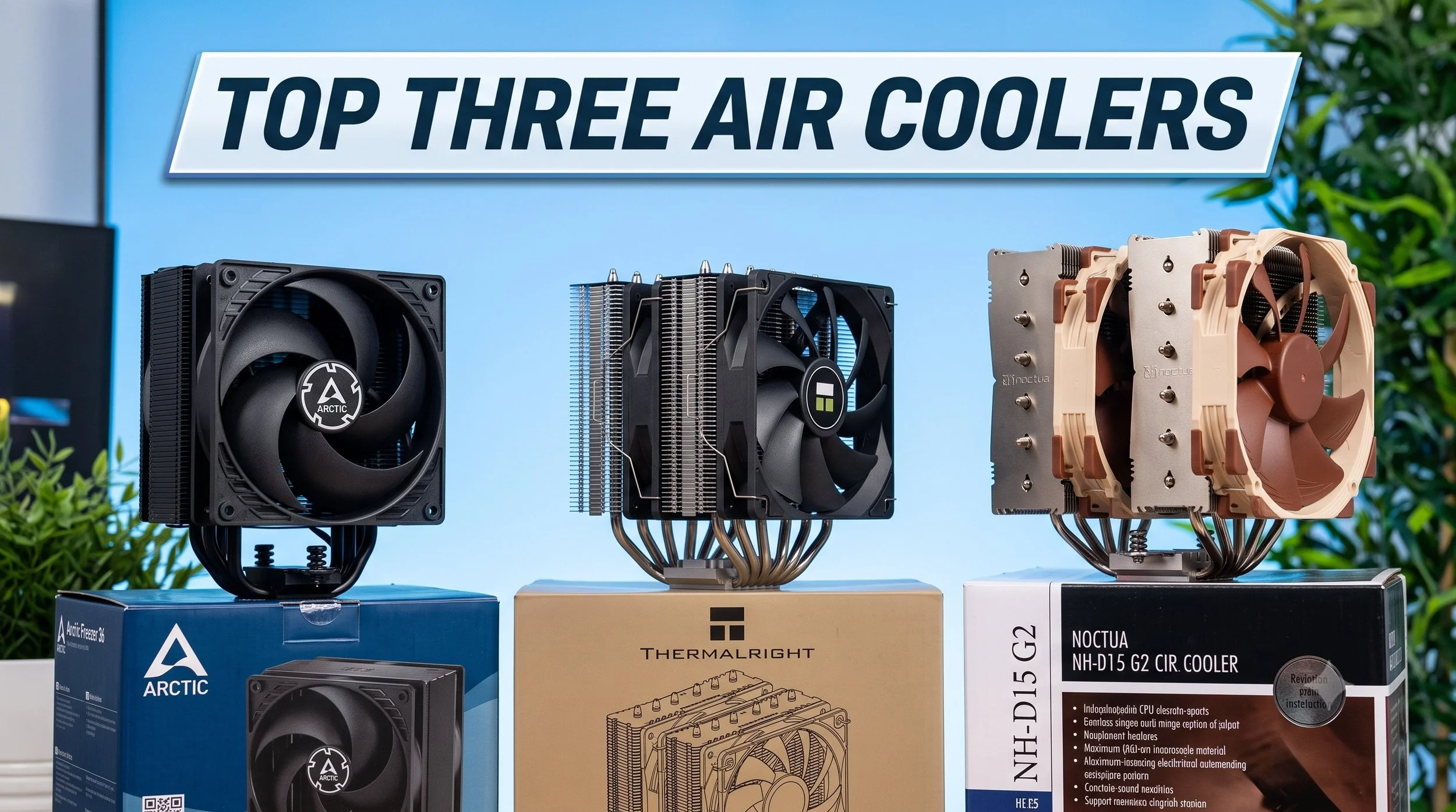 Here's My Top Three CPU Air Coolers For Your Next PC Build