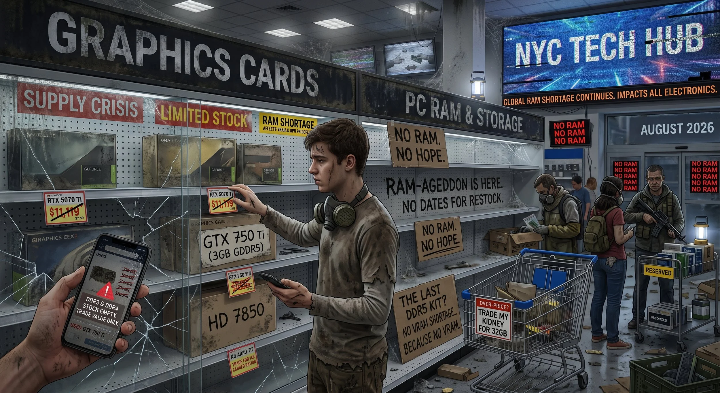 Top Three Budget Graphics Cards You Can Buy During "Ramageddon"
