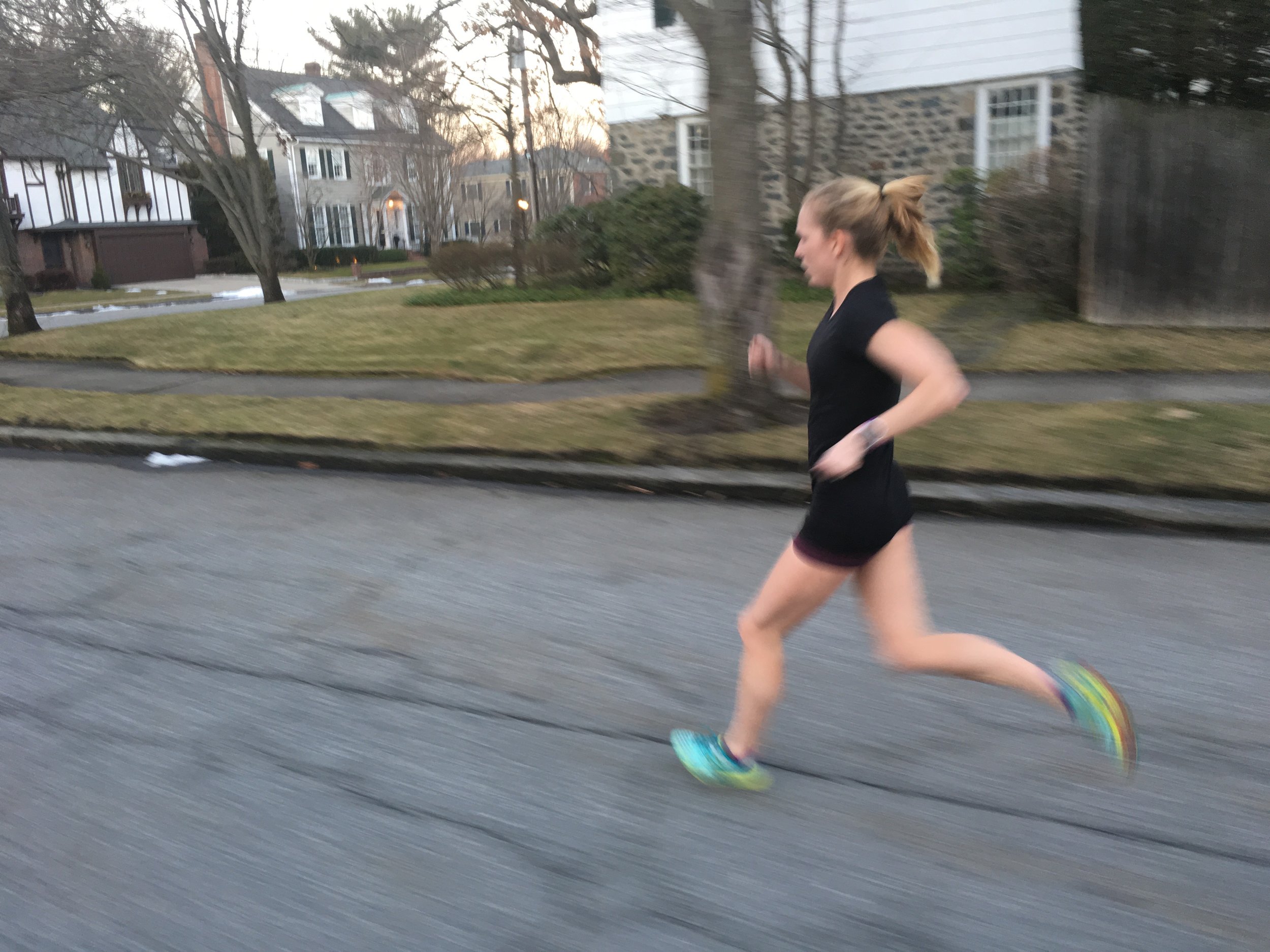 Rolling through the East Side of Providence during a 6 mile time trial earlier this month