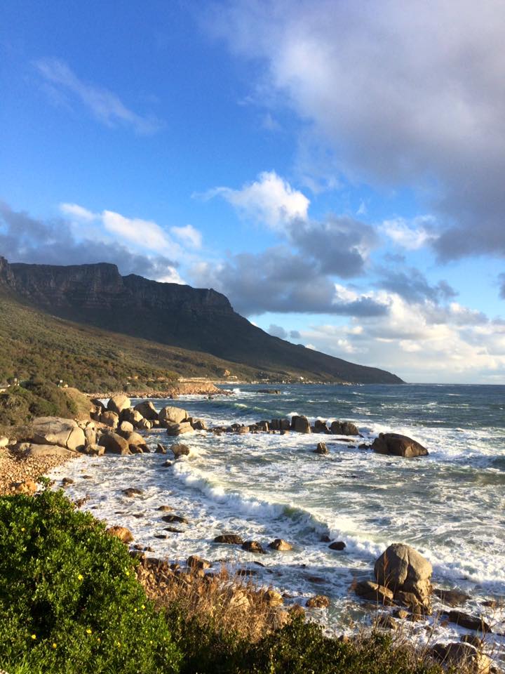 On a walk in Cape Town, scouting out running routes for when I'm back to training again!