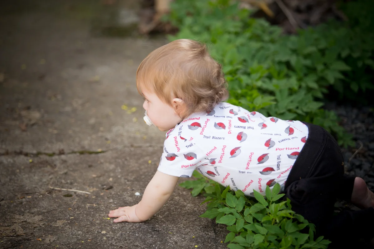 Baby Crawling