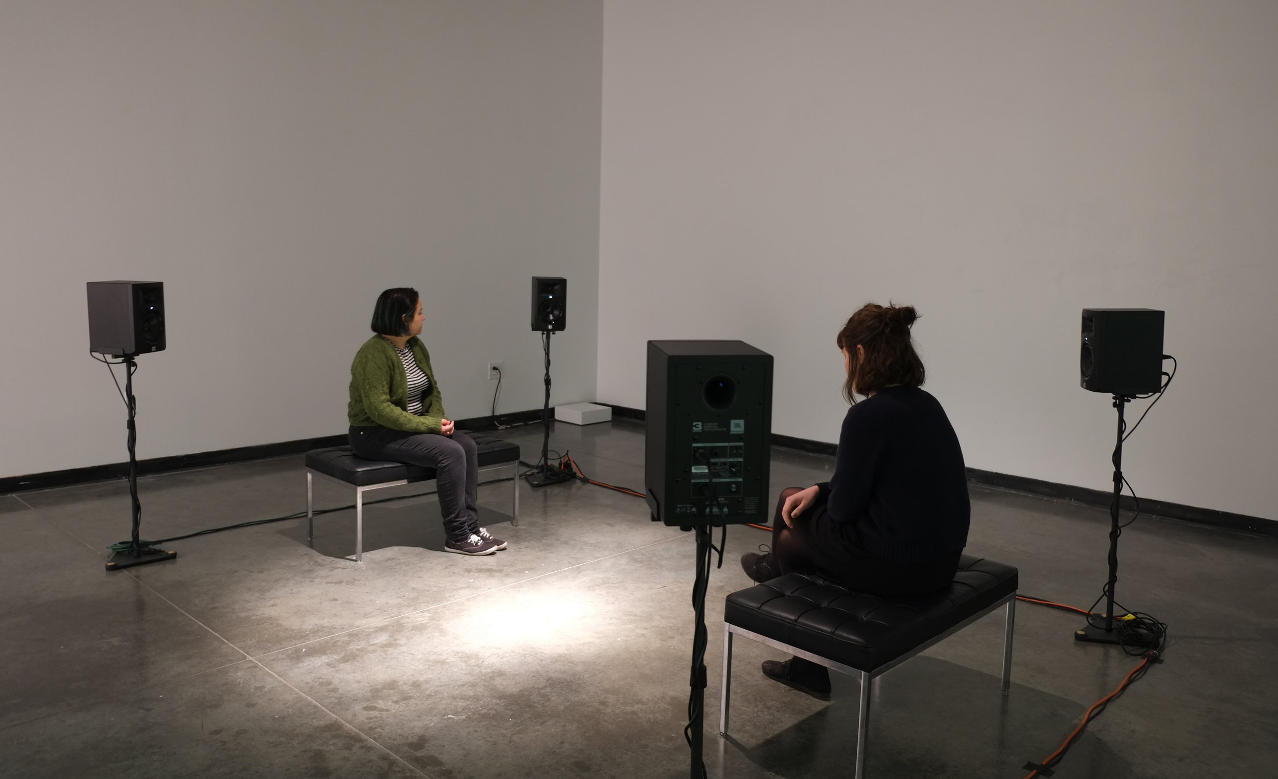omniscience and oblivion, 2015 installation view at the basile gallery of the herron school of art and design, indianapolis (2017) listen to a sample on soundcloud Omniscience and Oblivion (2015) explores the function of individual memories