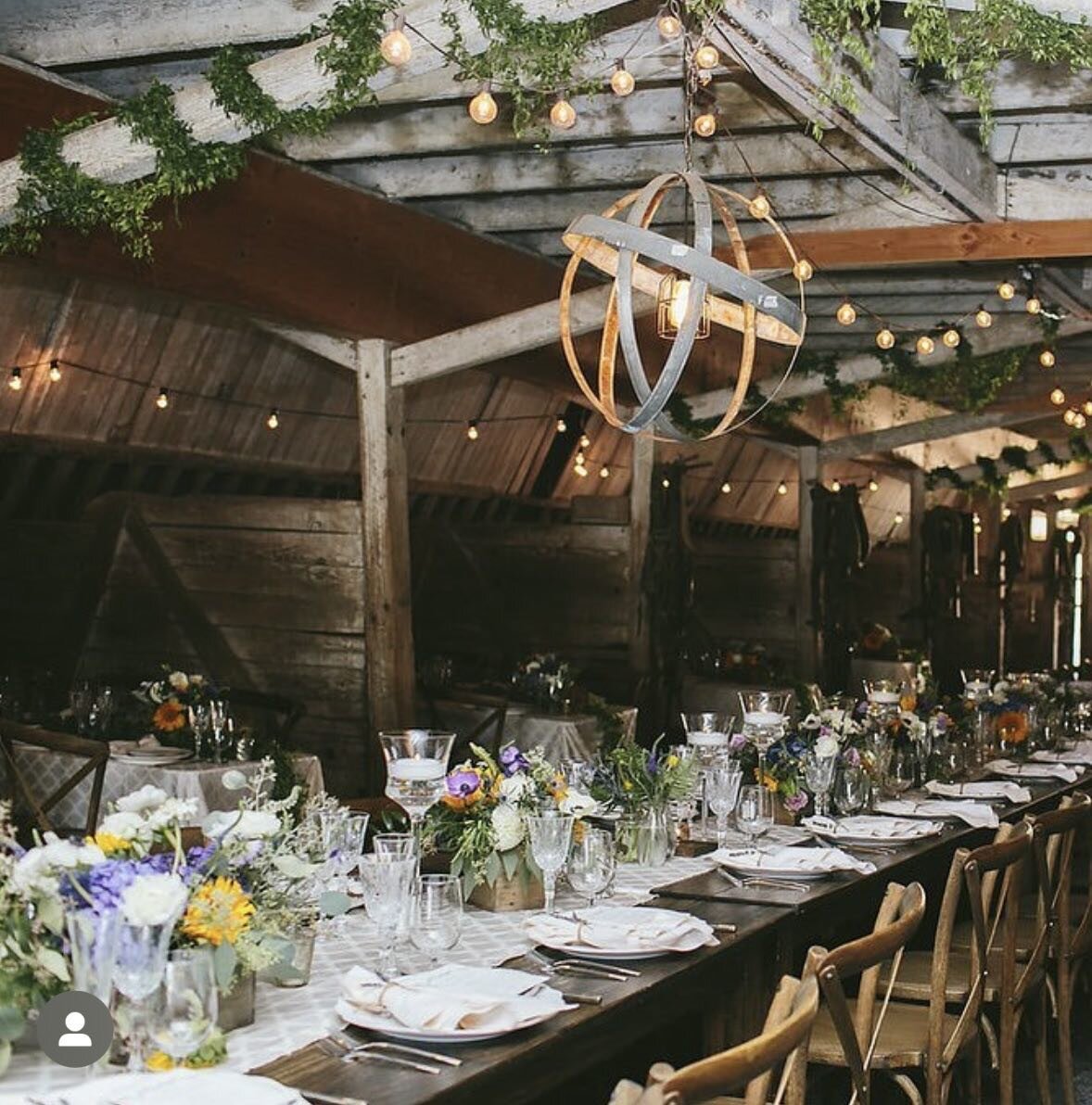 Festive reception dinner in our historic barn. Such a beautiful setting for your special event!

#rusticwedding #bayareawedding #eastbaywedding #ranchwedding #bayareaevents #barnwedding #ranchevents
