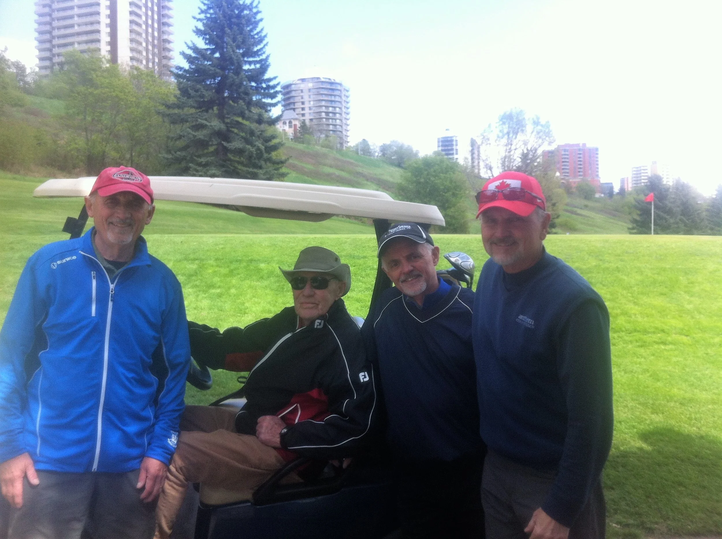 Brian Kirkwood, Al Henderson, Gord Kirkwood, Darryl Wolter