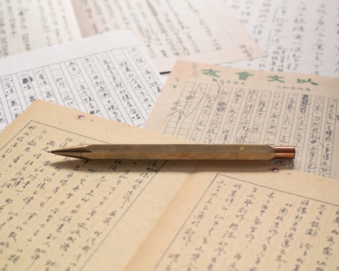 I'll take anything from Studio ...who want you to "feel the weight of words". Their mechanical pencils, pens and accessories are so stunning.
