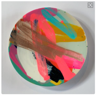 HAPPINESS // Colours that make me happy, like in this platter from Martinich and Carran
