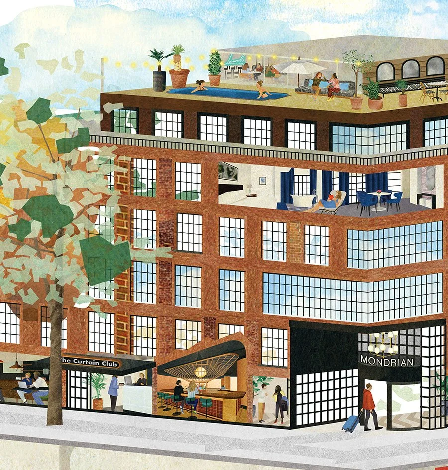 Mondrian Shoreditch — Natsko Seki