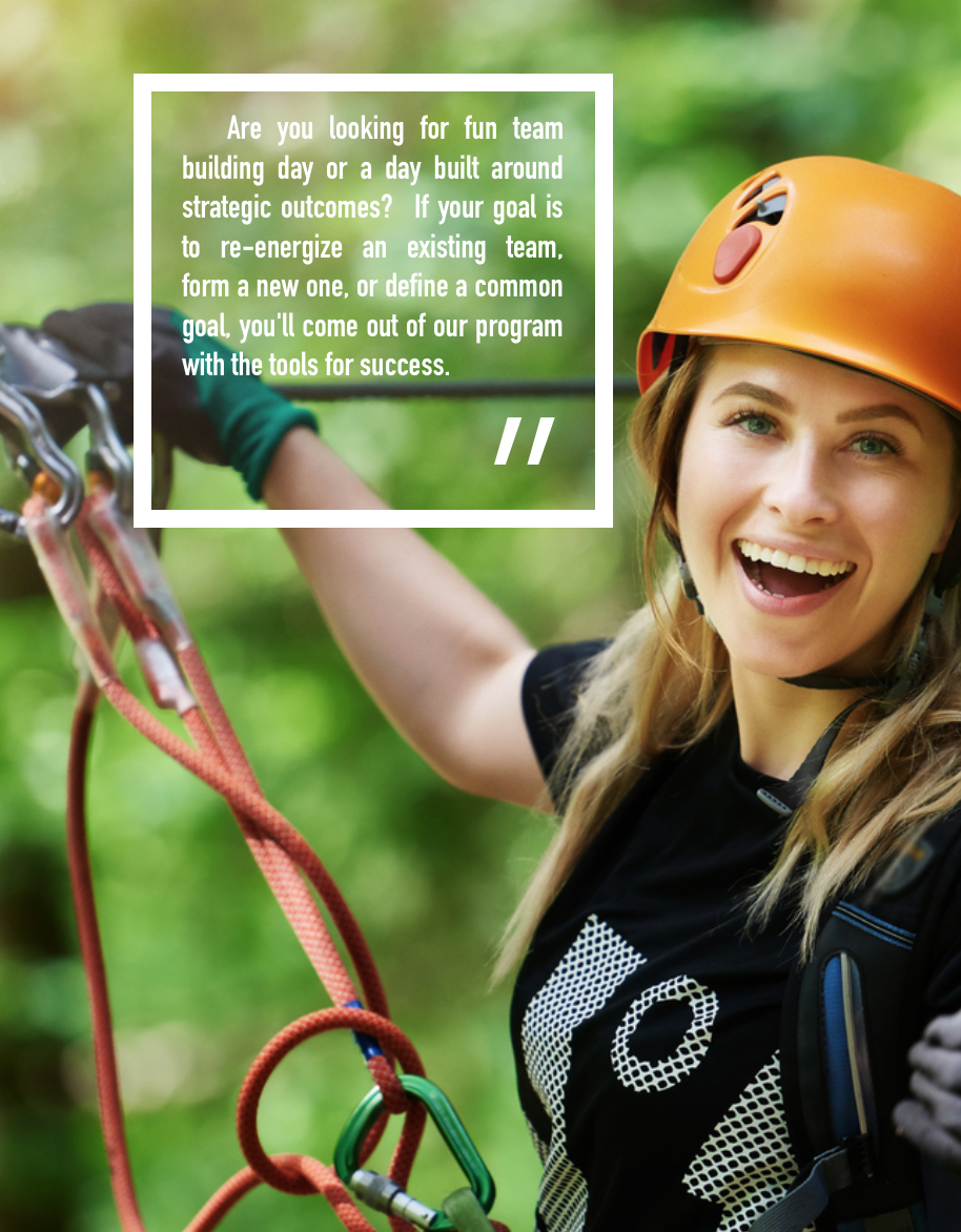 Our facilitators work with you to create a program that will meet your specific needs and goals of your organization.