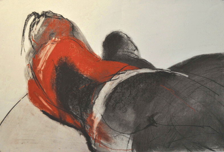 Reclining figure 1