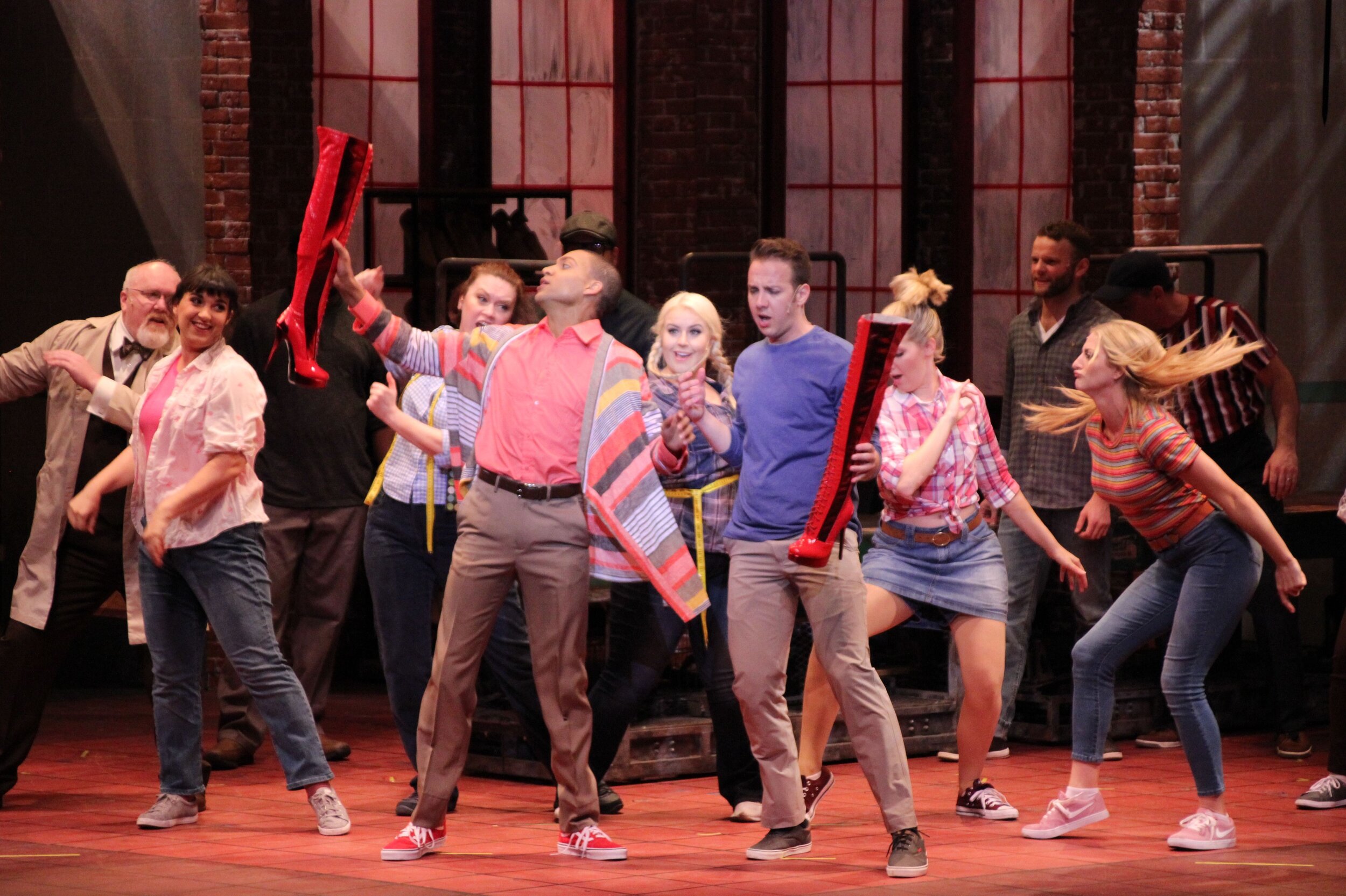  “Everybody Say Yeah” in  Kinky Boots  (ponytail) 