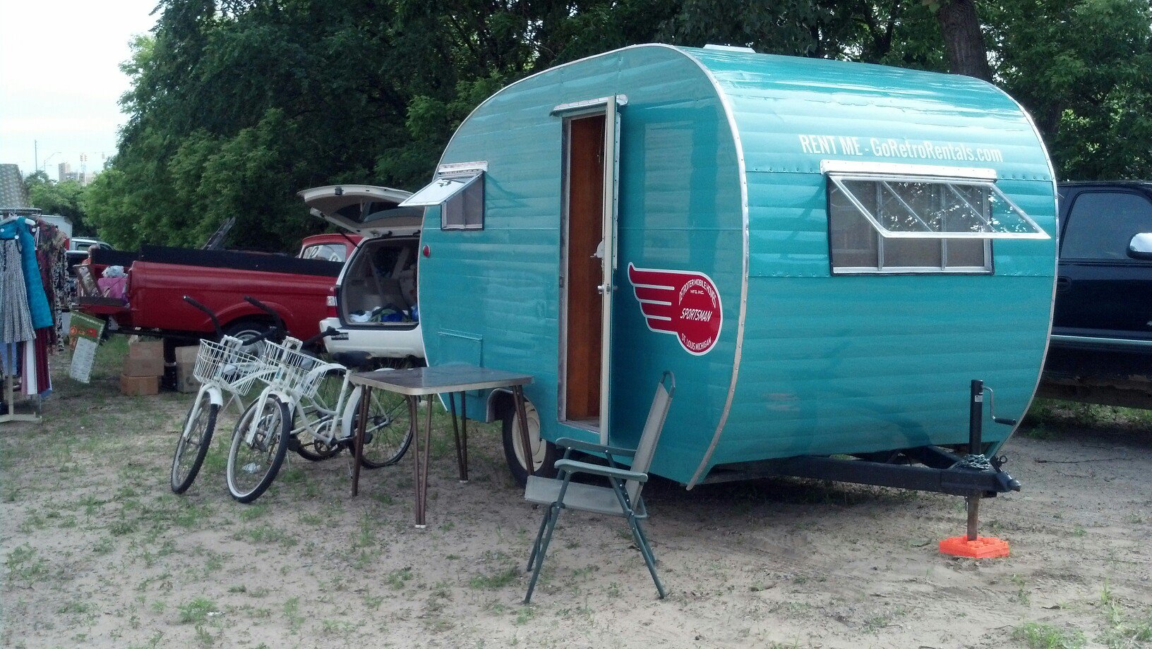 retro trailer for rent