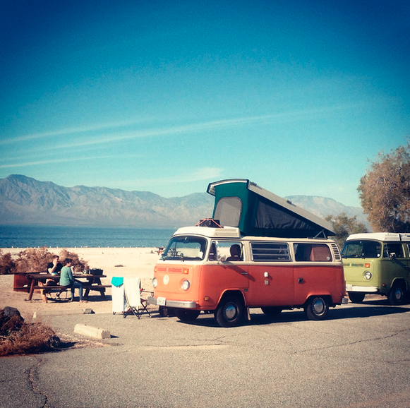 vintage volkswagon camper rental