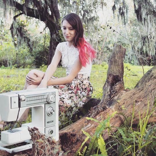 I went into my own backyard for inspiration.