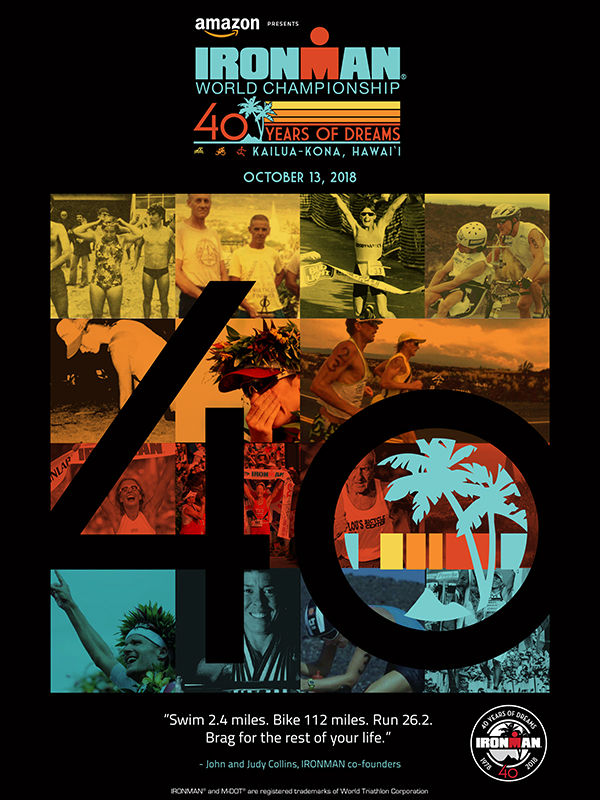 Triathlon New/Original Vintage Mint Ironman 2004 Hawaiian Poster Original 