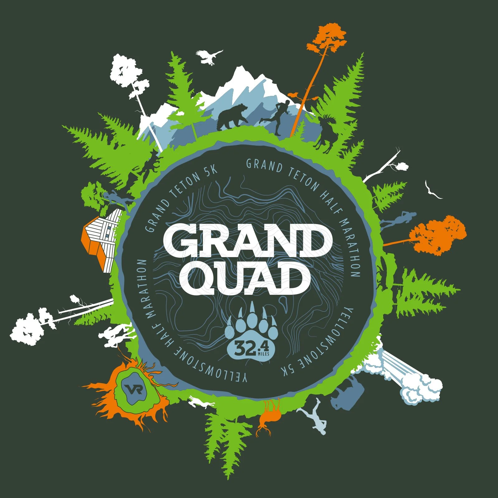 Vacation Races Grand Quad shirt design