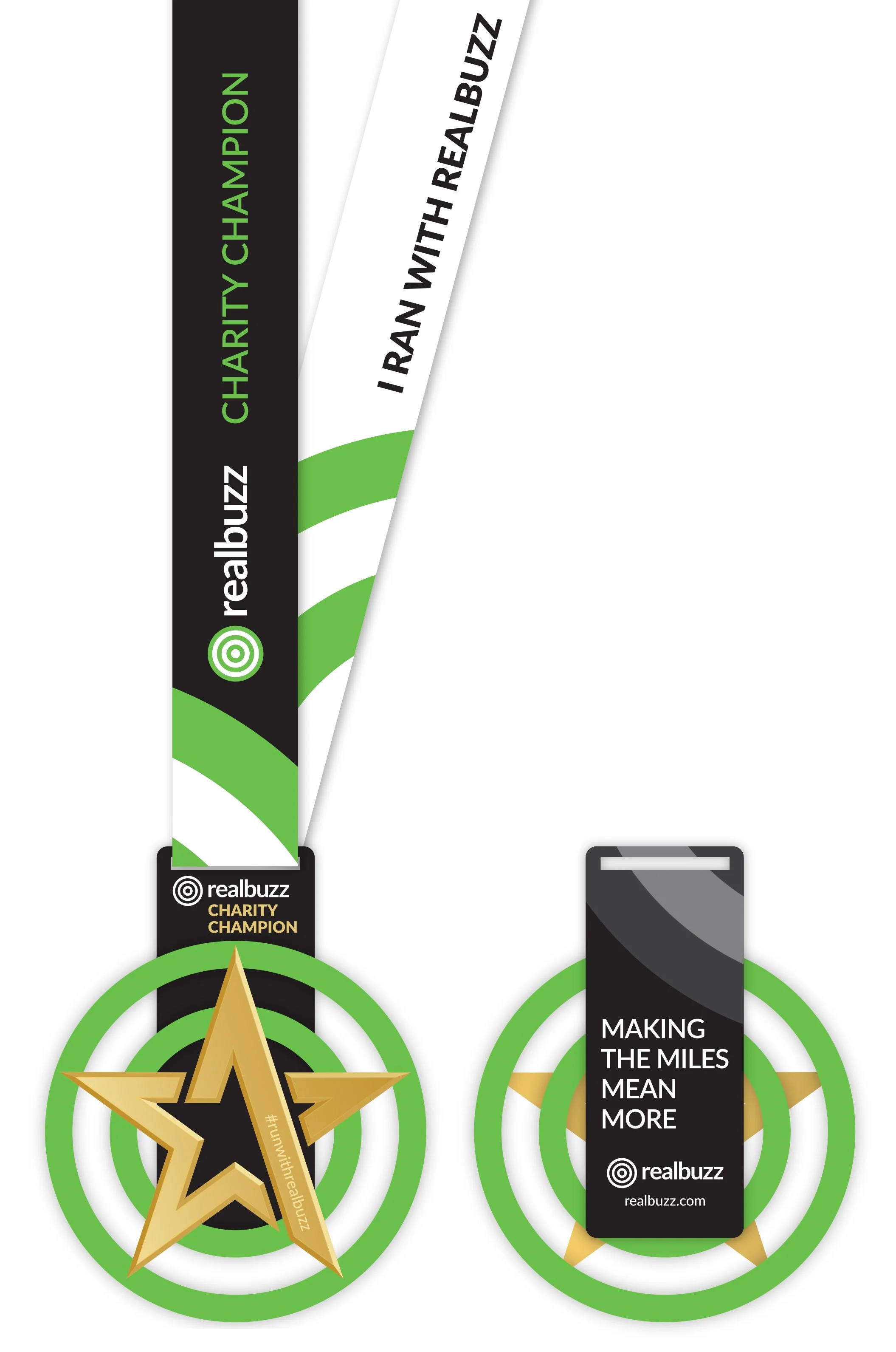 realbuzz Charity Champion medal