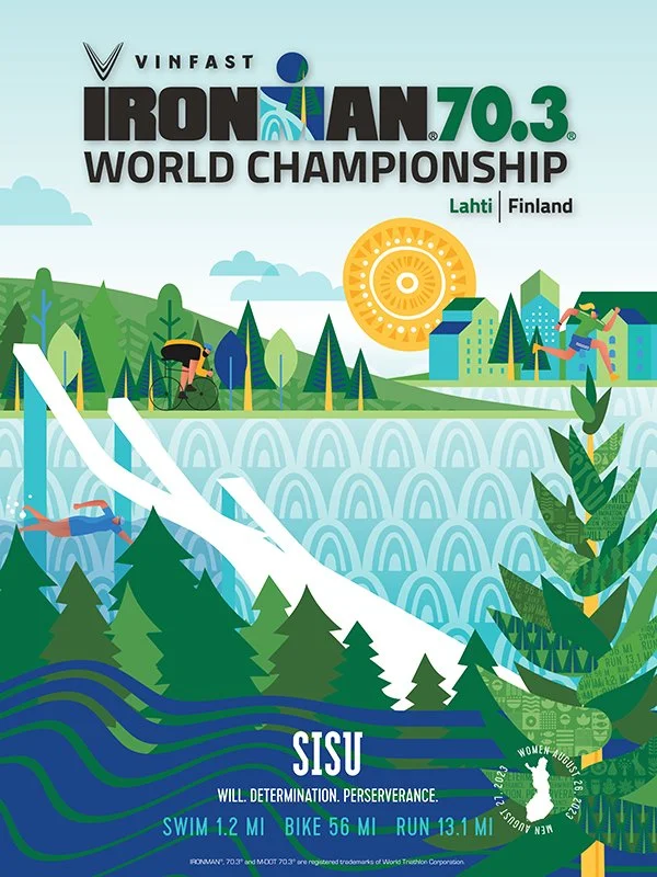 2023 IRONMAN 70.3 World Championship Poster
