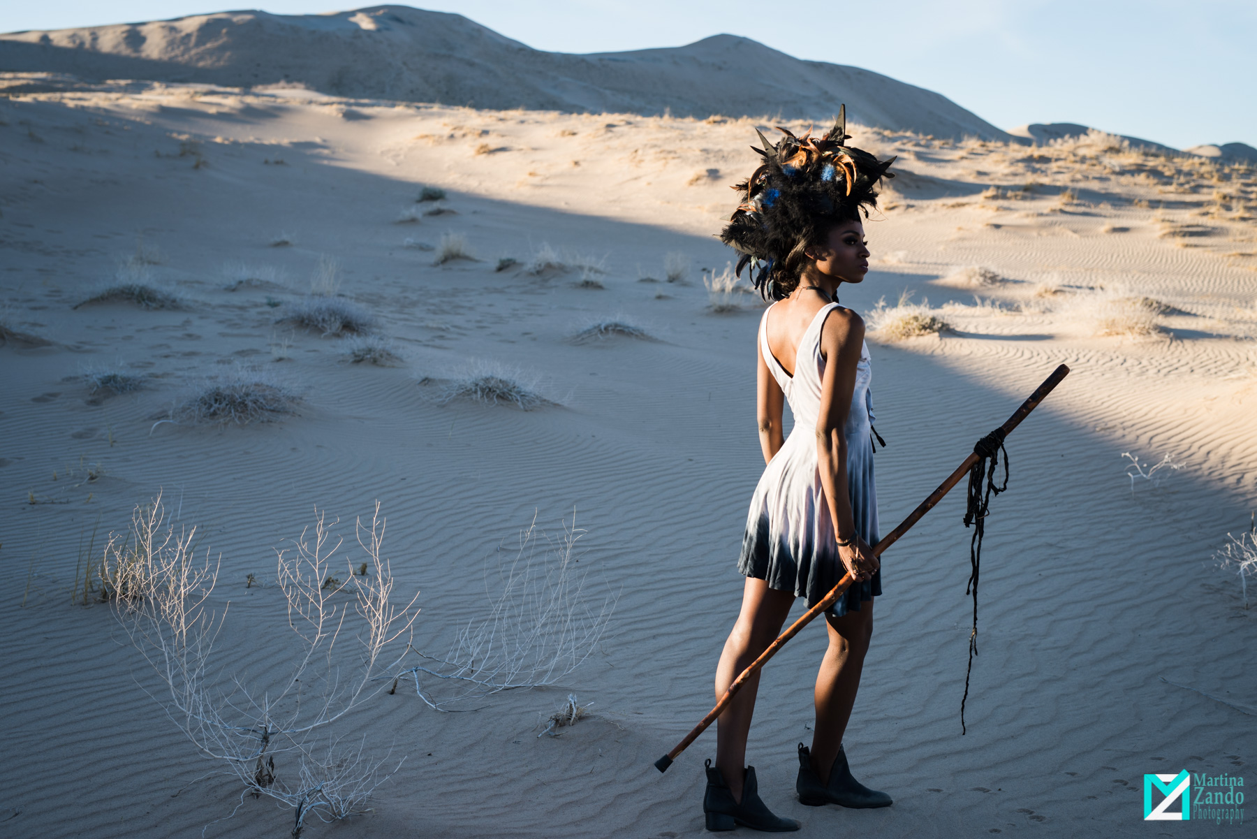 sand dunes fashion photoshoot