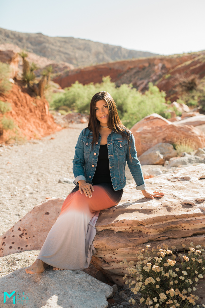 las vegas beauty headshot black hair woman