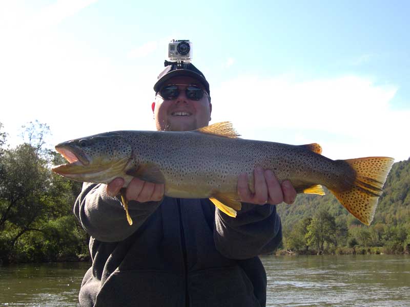 GoPro Trout fishing with Sweetwater Guide Service