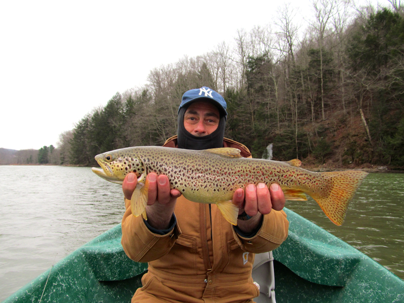 April 4th, Tony D with a beautiful 20" Brown.