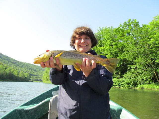 Delaware river trout fishing Sweetwater Guide Service