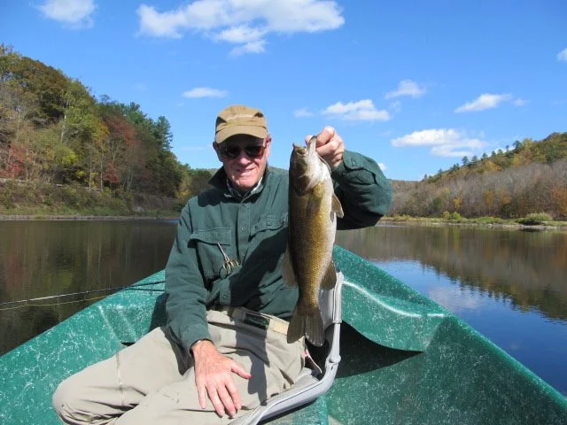 Smallmouth Bass fishing Delaware River
